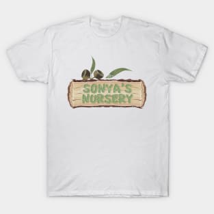 Neighbours Sonya's Nursery Logo Distressed T-Shirt